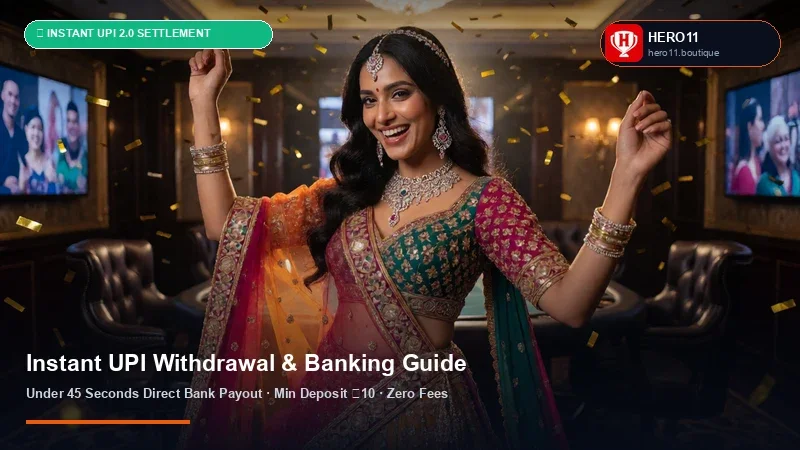 Hero11 Instant UPI Withdrawal & ₹10 INR Deposit Tutorial